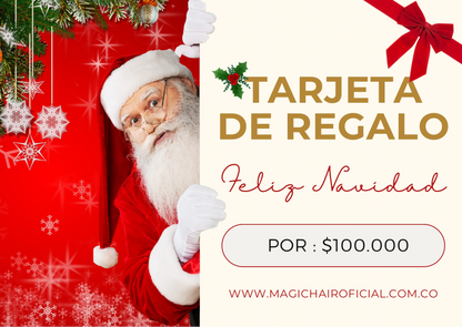 Tarjeta de regalo Magic Hair - Feliz Navidad - Envío por correo electrónico