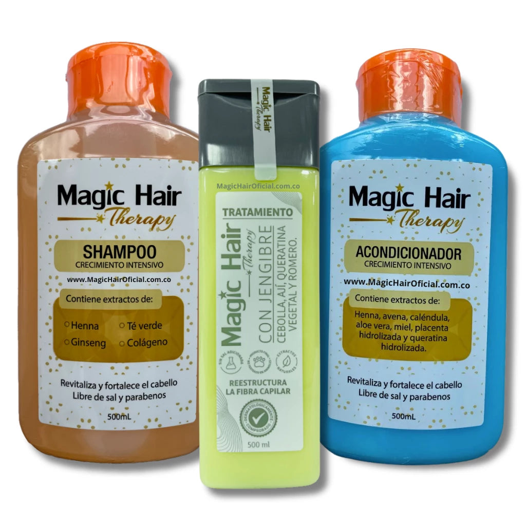 Tratamiento para el Crecimiento del Cabello + Tratamiento de Cebolla Magic Hair