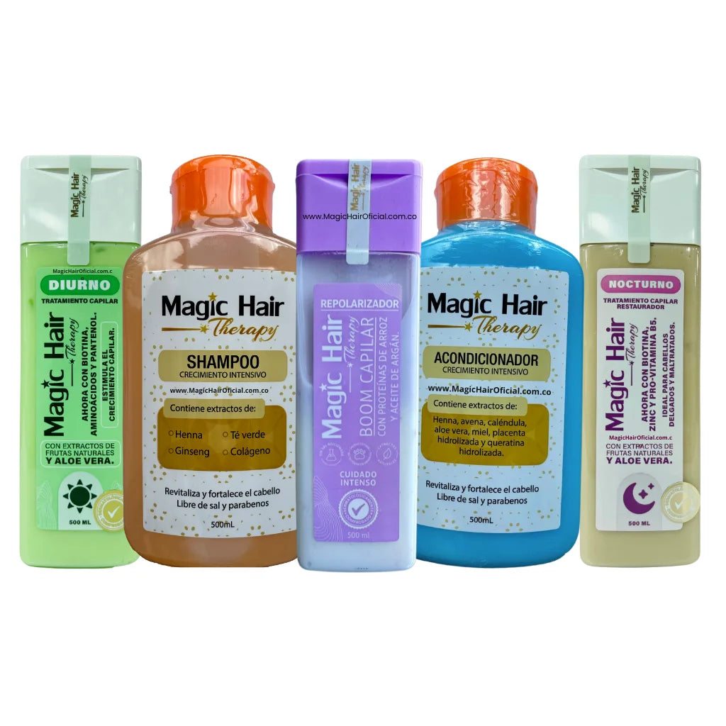 Kit Crecimiento Cabello Tres Tratamientos | Magic Hair