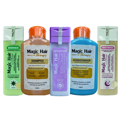 Kit Crecimiento Cabello Tres Tratamientos | Magic Hair